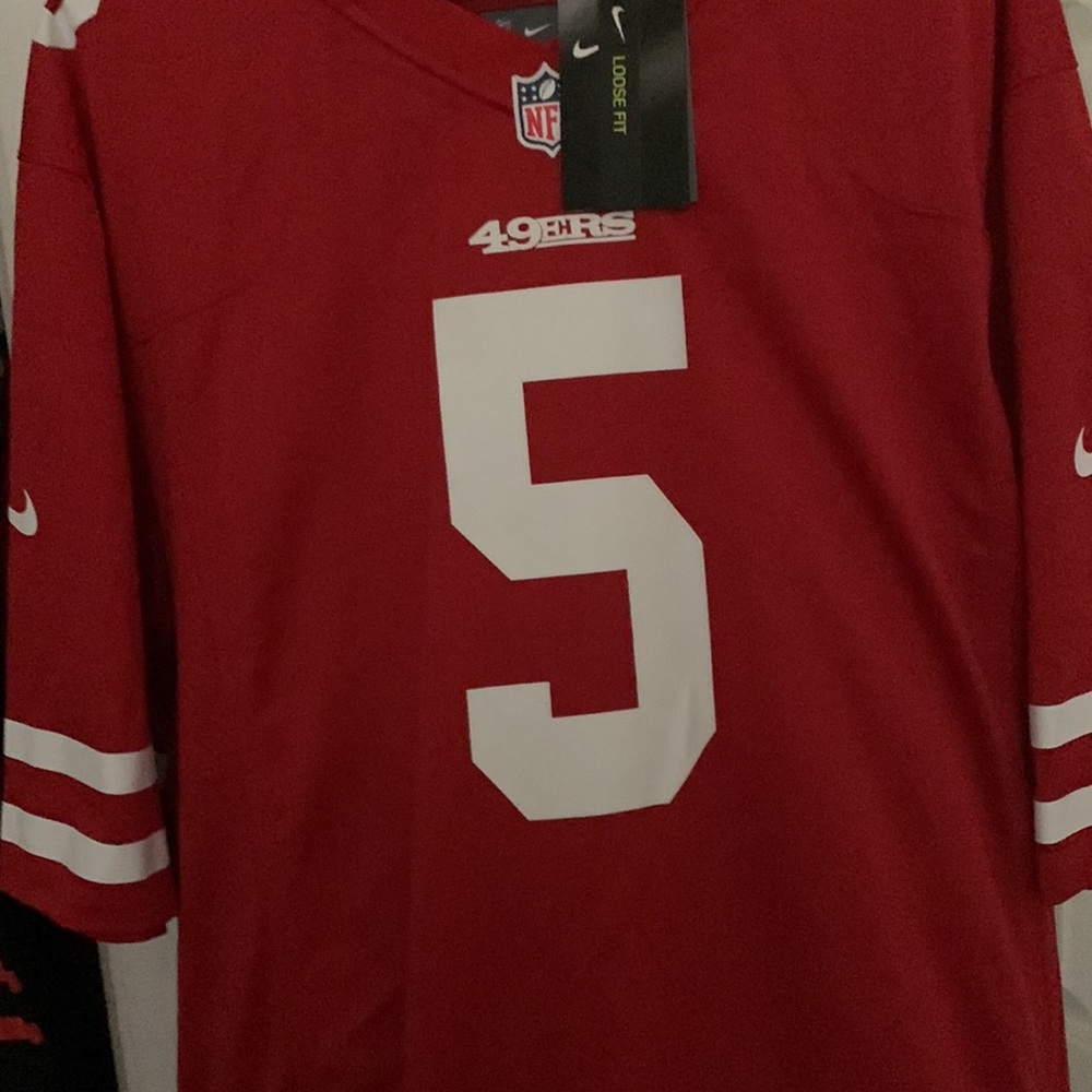 Nike 2X men’s trey Lance jersey